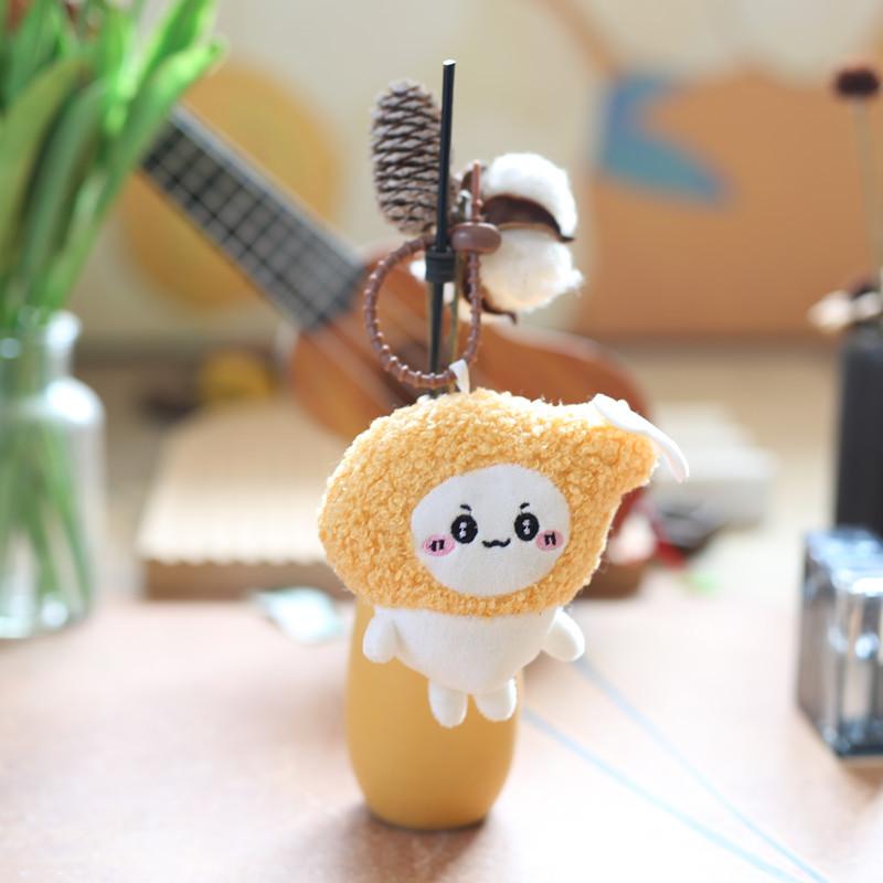 Милая милая маленькая восьмерка плюшевая игрушка-подвеска трансформируется в картофель фри, морского леща, сумку яки подвесное украшение брелок кукла