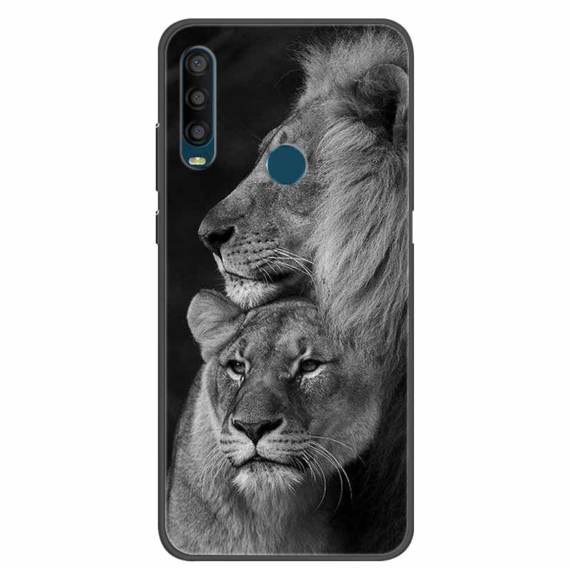 Чехол для Alcatel 1SE 2020, черный бампер, мягкий силиконовый чехол из ТПУ для телефона Alcatel 1SE 5030D 5030F 1 SE 2020, чехол с рисунком из мультфильма