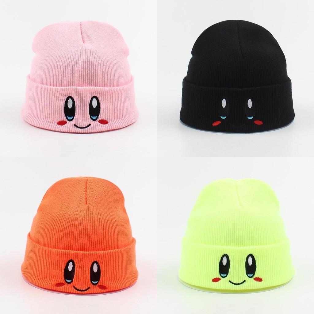 Стильная женская шапка с вышитыми глазами, уютная и универсальная вязаная шапочка-бини