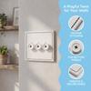 Retro Arcade Games Joystick Switch Stickers Creative Switch Frame Cover  Living Room Decor