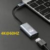 4K 60 Гц Type C на HDMI Адаптер USB 3.1 ХАБ HDTV Конвертер Кабель для Телевизора Конвертер для ПК MacBook iPad Samsung Ноутбук Планшет