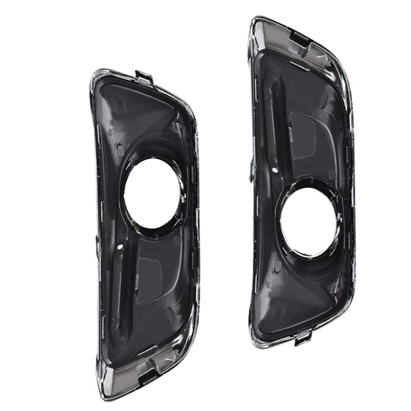 2pcs Left/Right Car Front Bumper Fog Light Lamp Grille Cover Frame for Chevrolet Malibu Eco 2013-2014