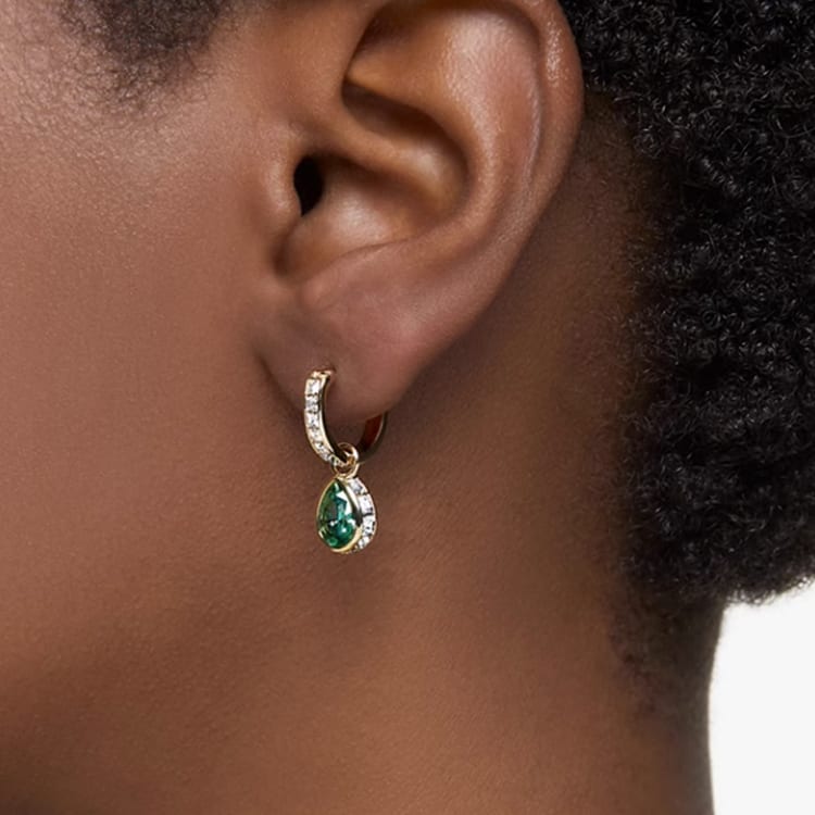 Swarovski Серьги Chroma Женские Золотые 5662922