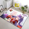 Genshin Impact HD Printed Carpet Household Rug Children's Room Living Room Chair Bedside Modern Simple Floor Mat Kawaii Rug