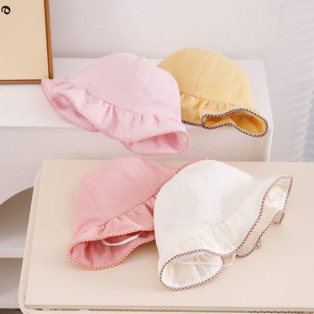 Детская шляпа-ведро Bow, ветрозащитная шляпа рыбака, модная солнцезащитная шляпа, лето