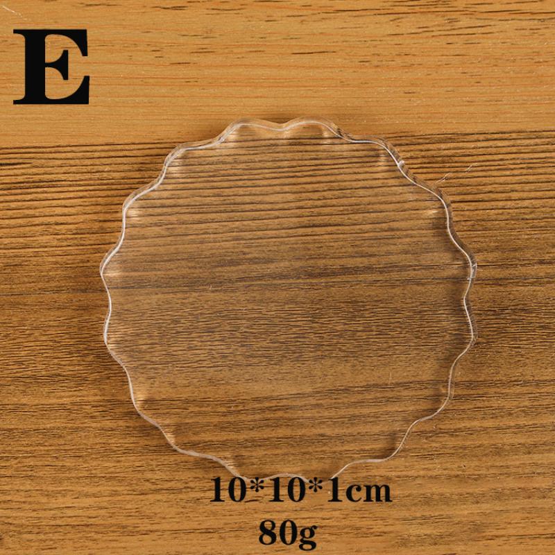 Прозрачный акриловый штамп-блок, прозрачный резиновый штамп на клеевой основе, сделай сам, скрапбукинг, прозрачный фотоальбом, декоративные инструменты ручной работы