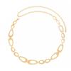 SHIXIN Minimalist Hollowed Geometry Waist Belly Chain Women Bohemian Sexy Summer Bikini Adjustable Body Chain Belt Accessories