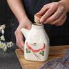 Ceramics Oiler Chinese Style Cruet Kitchen Dipping Pot Soy Sauce Bottle Pepper Vinegar Bottle Small Wine Pot Noodle Restaurant