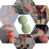 Peanut Massage Ball Deep Tissue Muscle Relaxation Double Lacrosse Roller Physical Therapy Leg Arm Waist Belly Back Foot Full Body Massager