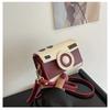 Small Bag Women's Spring and Summer Versatile New Contrasting Colors Cute Camera Bag Girl Mini Lipstick Bag