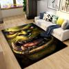 3D WOW, World of Warcraft Game Area Rug Large,Carpet Rug for Living Room Bedroom Sofa Doormat Decoration,Kids Non-slip Floor Mat