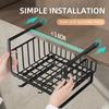 Pullout Drawer Hanging Net Basket Hollowed Under Cabinet Basket  Kitchen Accessories