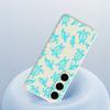 For Samsung Galaxy S25 FE Case Tortoise Pattern Printing Straight Edge TPU Phone Back Cover