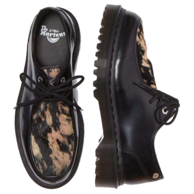 Dr. Martens Кожаные Удобные Мягкие Туфли в Стиле Бизнес-кэжуал Мужская Обувь Черный 31916779