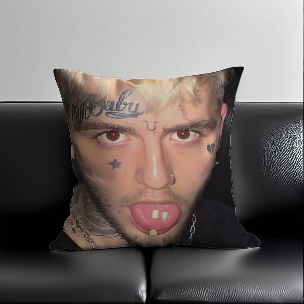 L-Lil Peep Cry Baby Наволочка Изготовлена из приятной для кожи и удобной ткани Наволочка Наволочка на молнии