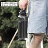 TSQIBU Large Capacity Water Bottle, 600ml, 800ml, 1000ml, 1500ml, 2000ml, Ultra-Lightweight, Leak-Proof, Portable, Heat-Resistant (100C), Boiling Wat