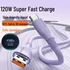 120 Вт USB-C кабель для передачи данных для Huawei Mate60 Pro и Honor 6A - Сверхбыстрая Flash-зарядка