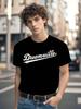 Повседневная футболка с коротким рукавом Dreamville Records - Черная с...