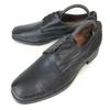 80s Belgian Army RUGAK Leather Service Shoes Men’s 43 27.5-28.0 Black Vintage(USED)