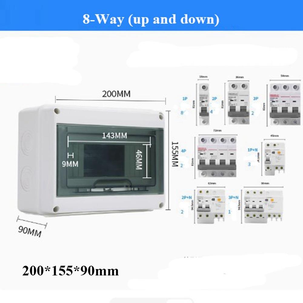 Серия HT Электрический IP65 Корпус ПК Пластиковая Распределительная Коробка Высокого Качества Уличная