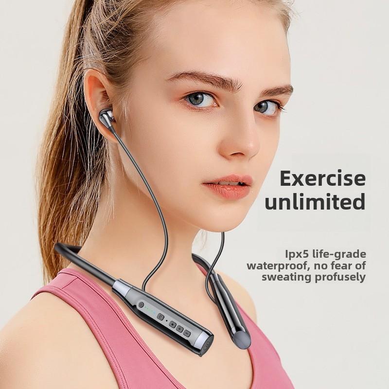 4 динамика Heavy Bass Hanging Neck Bluetooth гарнитура Endurance Ultra Long Sports Neck Wireless