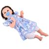 Кукла Rebirth Baby Doll, имитация новорожденного, размер 22 дюйма, реалистичная игрушка, полное тело, моющаяся кукла-девочка