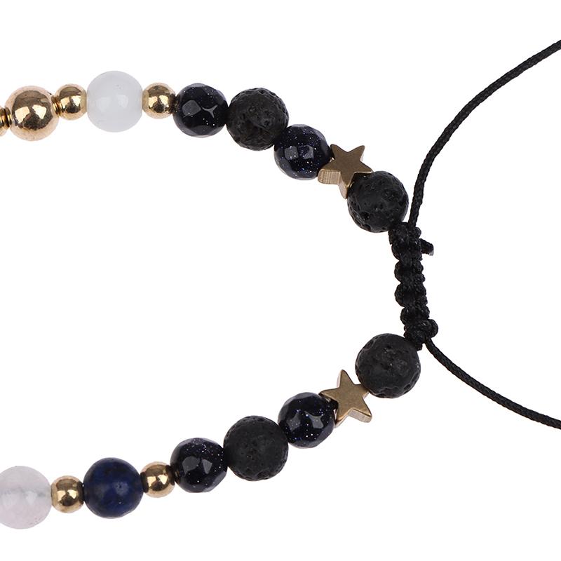 Вселенная Солнечная система Восемь планет Камень Бусины Браслет Цепочка Ювелирные изделия Подарки