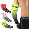 1Pair Unisex Ice Silk Arm Sleeves UV Protection Sleeves Arm Cooling Sleeves Arm Cover for Men Women Cycling Driving Golf Running
