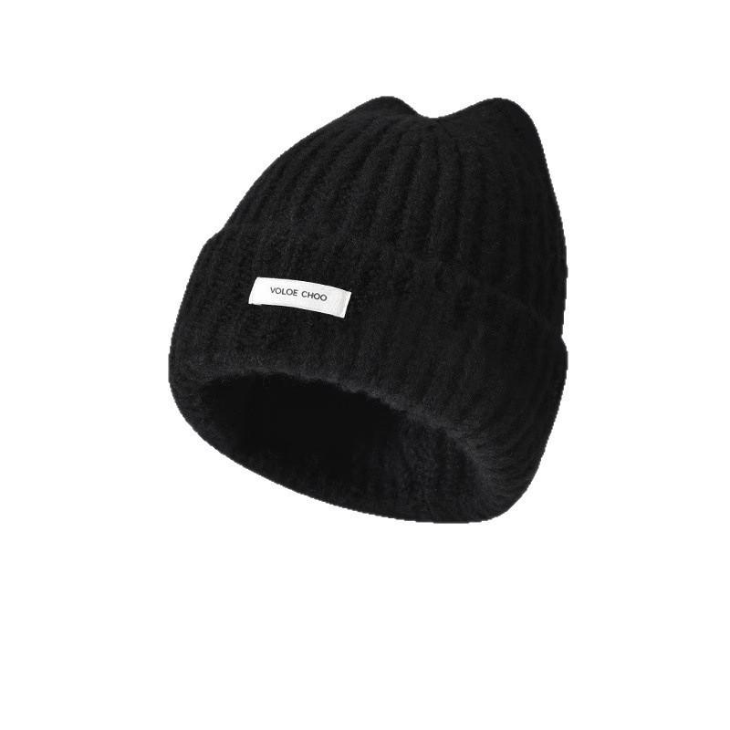 Chunky Knit Beanie for Women - Peach Pink, Ear Protection, Head Circumference, Autumn/Winter Warmth