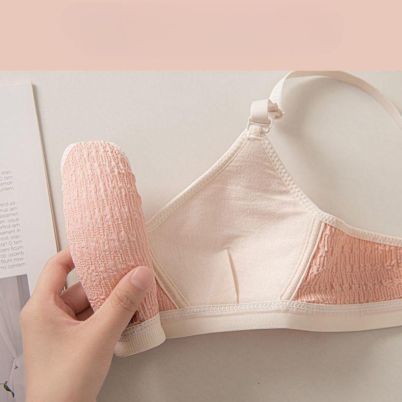 Бюстгальтеры для девочек, тонкие бюстгальтеры Push Up, беспроводное нижнее белье для женщин, удобное мягкое женское белье