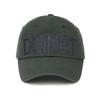 DEINET DEINET BIG LOGO CAP IN CHARCOAL