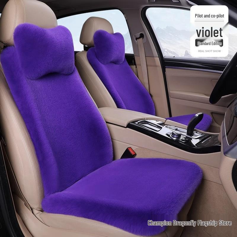 Плюшевая зимняя подушка на сиденье автомобиля для Volkswagen Jetta, Bora, Lavida, Sagitar, Santana, Passat