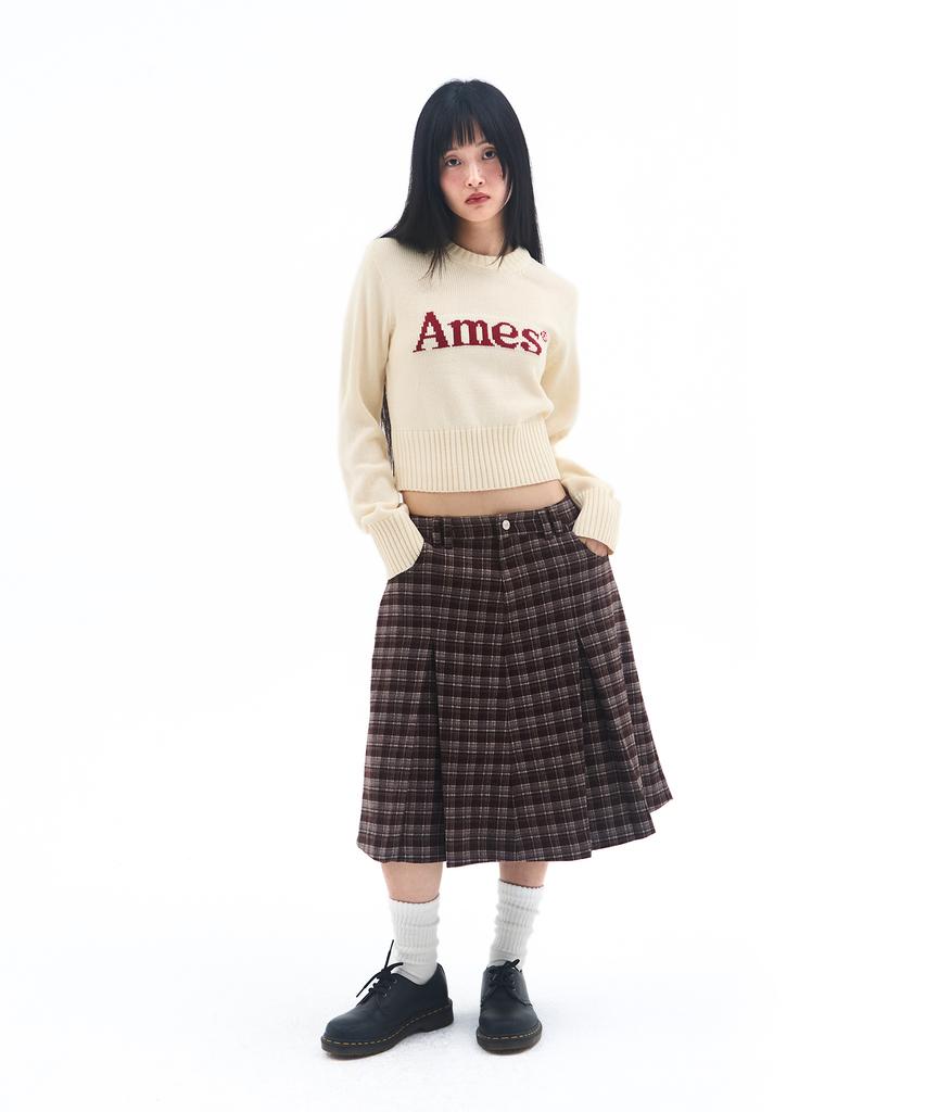 AMES-WORLDWIDE Basic Pullover Knit Ivory