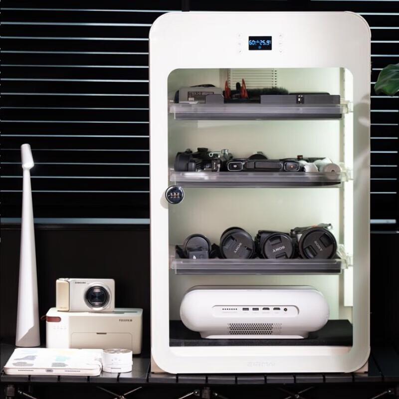 EIRMAI Snowy Owl DSLR Camera Electronic Dehumidifying Dry Cabinet