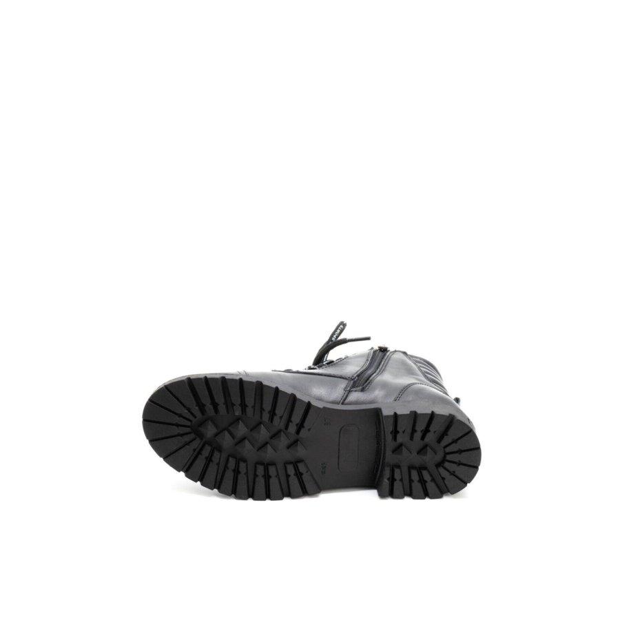 Женские повседневные ботинки из натуральной кожи на толстой термоподошве