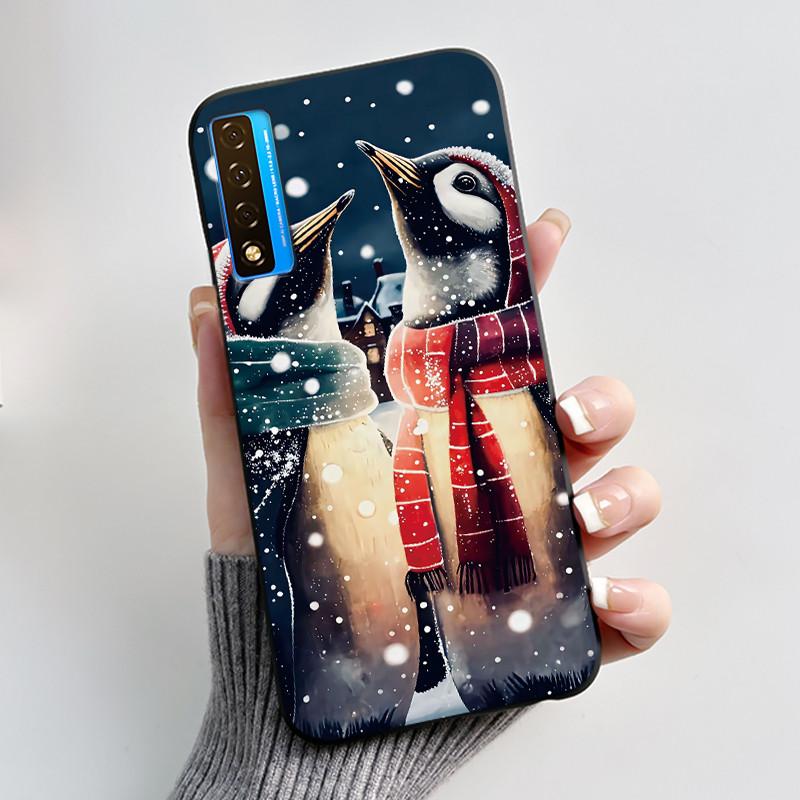 Чехол для TCL 20 20S 20 Pro 5G 20L Plus 20L+ Чехол Роскошный Дракон Милый Крутой Мальчики Девочки Черный Мягкий Силиконовый Чехол для Телефона Задняя Крышка