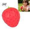 Strawberry Anti-stress Toy 1/2/3Pcs Simulated Squeeze Stress Relief Fake Fruit Fidget Anxiety Reduction Soft Stretchy Sensory Ball Relaxation