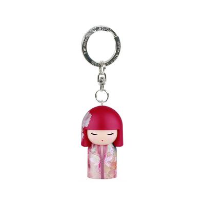 Kimmidoll TOMOMI Брелок Милая фигурка куклы Кокеши, Стильный импортный японский аксессуар-талисман