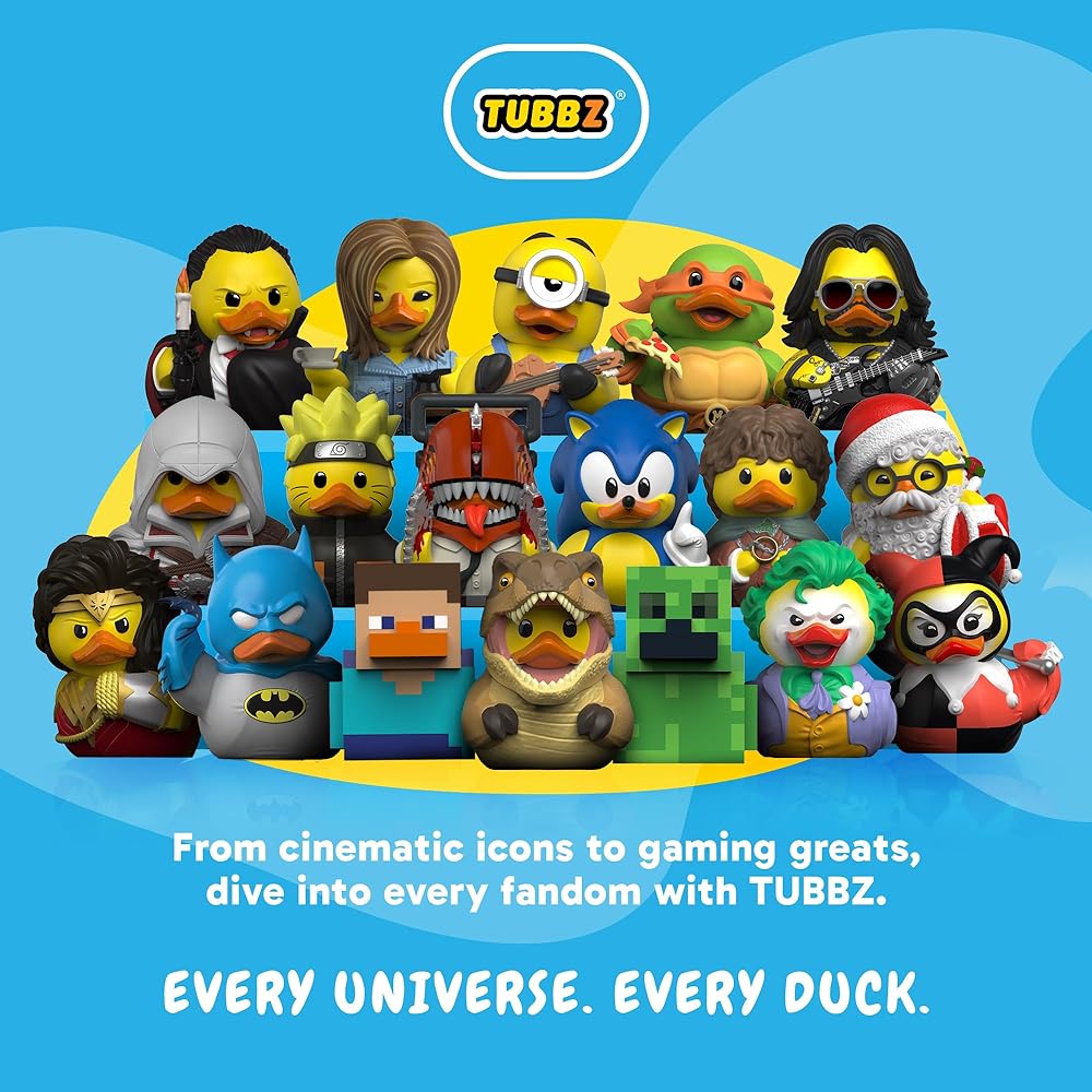 TUBBZ NS5669 Collectible Duck Figure with Unique Design and High Detail, Ideal for Display or Gift
