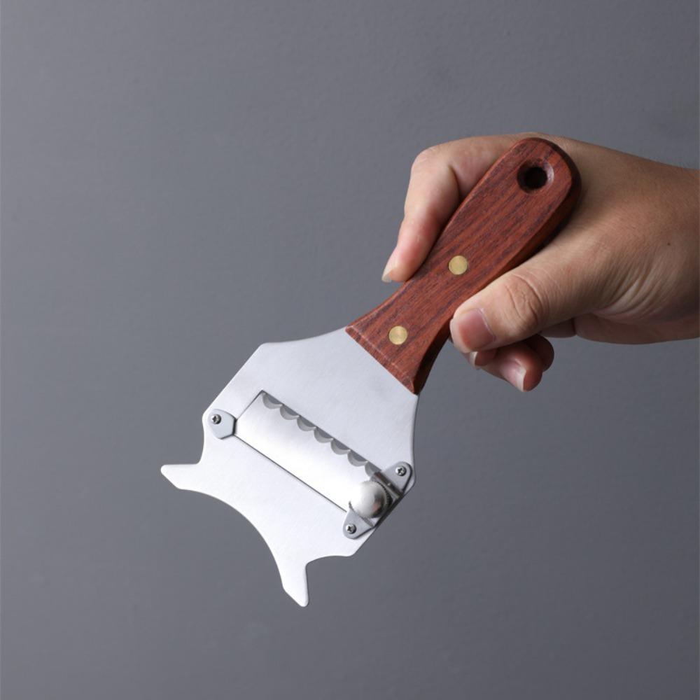 Деревянная ручка для резки трюфелей, высокопрочная овощечистка, удобная ручка, строгальный станок для шоколада, шеф-повар