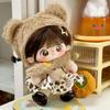 2025 New 20cm Plush Dolls Clothes Skirt with Headband Fashion 20cm Plush Doll Clothes Accessories