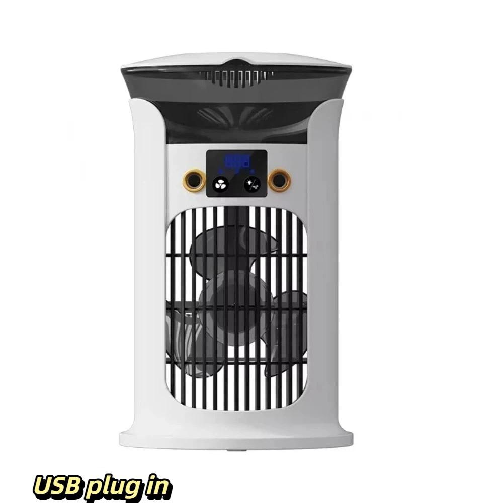 Silent Timer USB Fan 3 Speed Electric Fan Timer Setting Air Conditioner Fan Home Use