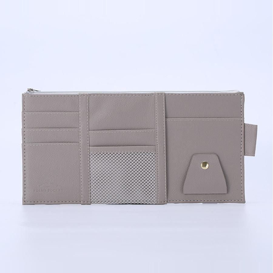 Сумка для хранения солнцезащитных очков и телефона на автомобильный солнцезащитный козырек