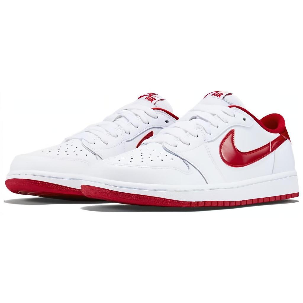 Jordan 1 Ретро Низкий Белый Varsity Red 705329-101
