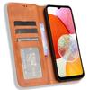 For Samsung Galaxy A15 5G Leather Case Retro Phone Cover with Wallet Stand