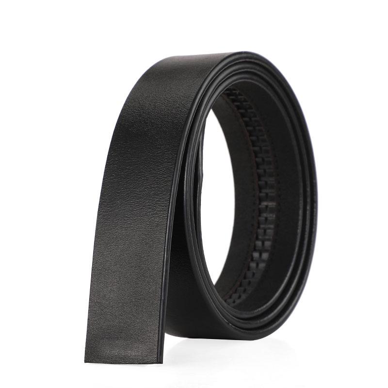Hot Selling 3.5 Belt for Men: Buckleless Genuine Cowhide Automatic Belt with Customizable LOGO