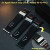 Магнитная пряжка для ремешка Apple Watch Ultra 2 49 мм 46 мм 45 мм 44 мм 41 42 мм нейлоновый спортивный ремешок подходит для iWatch S109876543se2