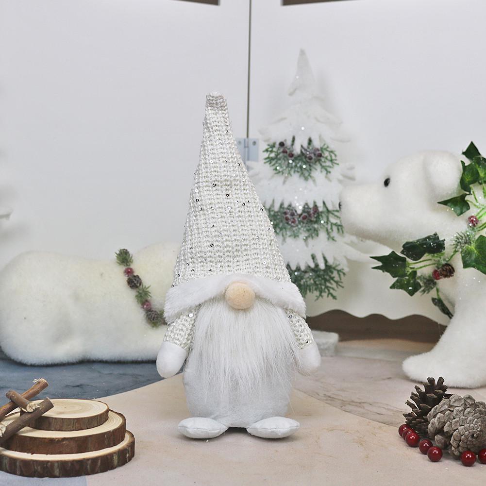 Santa Doll Cloth Birthday Present For Home Christmas Holiday Decoration