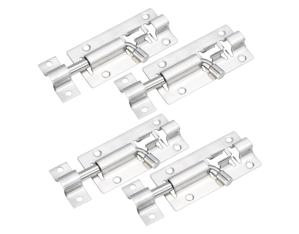 Thickened Door Lock with Screws Closet Door Ball Catch Hardware Door Lock for Bedroom Drawer Window