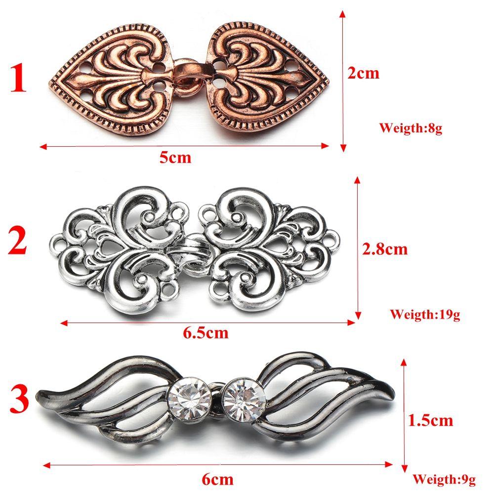 Charm Gift Retro Sewing Winter Sweater Blouse Pin Clip Clasps Cardigan Clip Shawl Brooch